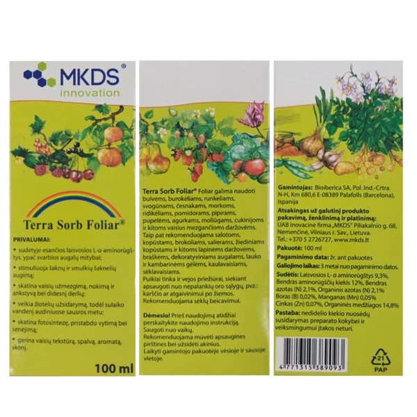 Terra Sorb Foliar amino rūgštys 100 ml