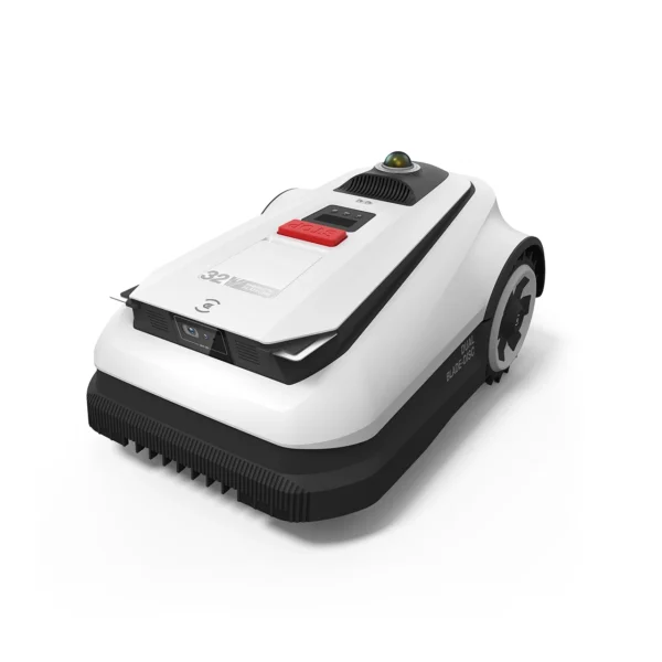 Ecovacs GOAT A3000 LiDAR vejos robotas – išmanus pjovimas su dviguba LiDAR navigacija ir AIVI 3D kliūčių atpažinimu.