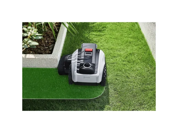 Belaidis vejos pjovimo robotas Ecovacs GOAT O1200 LiDAR PRO su kraštų nupjovimo funkcija