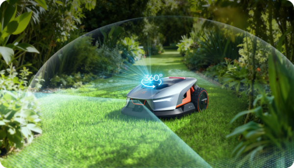 Belaidis robotas vejapjovė Sunseeker Orion X4 su lazeriniu LiDAR jutikliu