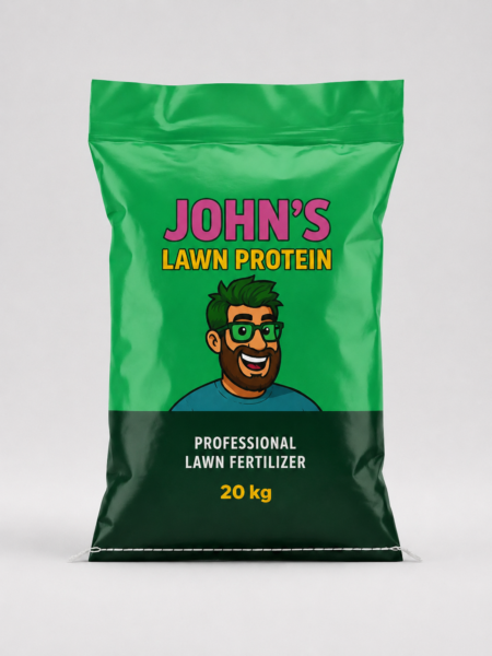 John’s Lawn Protein – komplekcinės vejos trąšos NPK(S) 13-10-15 (+2,5+40) su SOP pagrindu